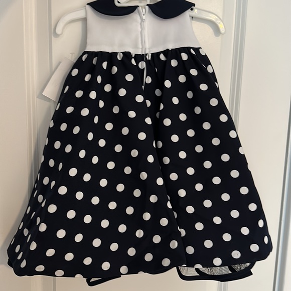 Polka Dot Baby Girl/ Toddler Dress - Picture 3 of 6